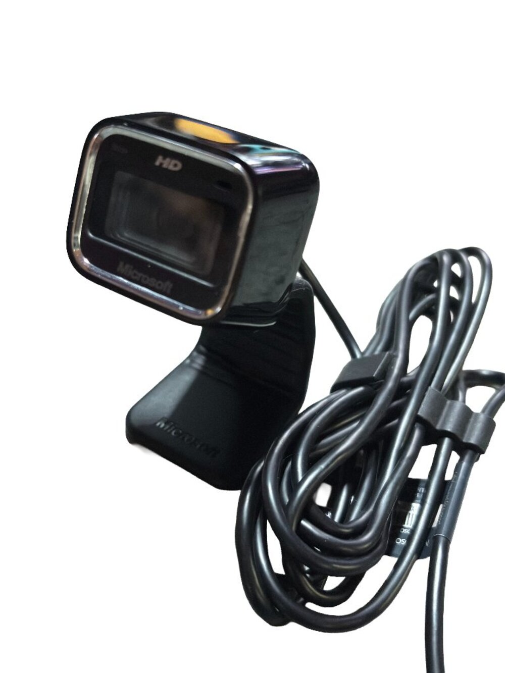 Microsoft LifeCam HD-5000 USB Webcam 720p HD Clip Mount Tested Works
